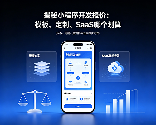 揭秘小程序开发报价：模板、定制、SaaS哪个划算